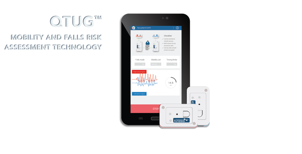 Discover QTUG™ - Gait and Falls risk assessment tool